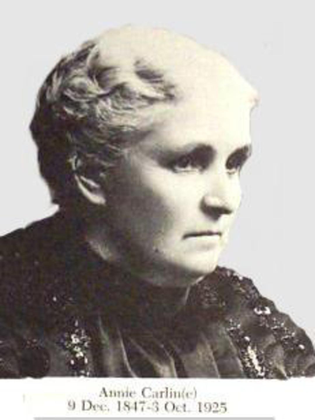 Ann Carlin (1846 - 1925) Profile
